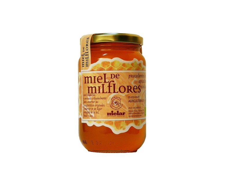 Miel de Milflores Bio 500 g Mielar