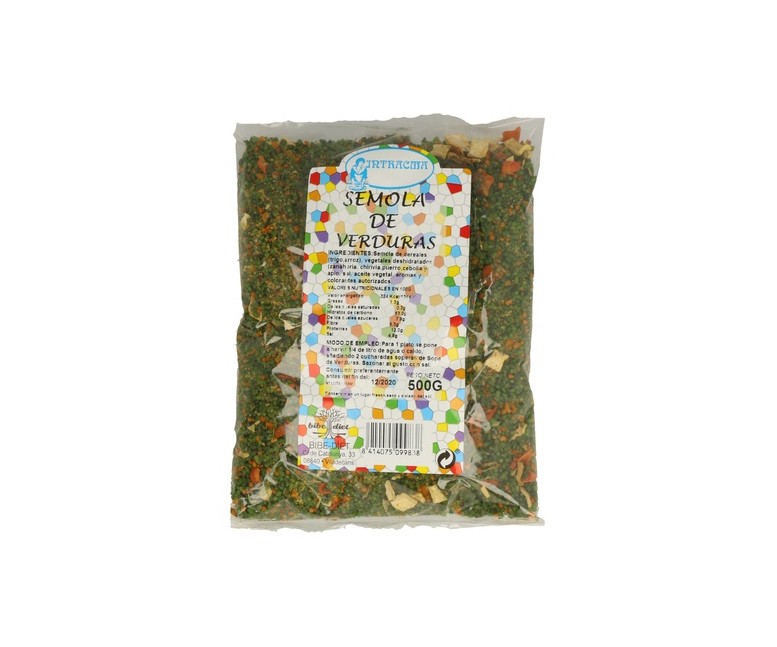Sémola de Verduras 500 g Intracma