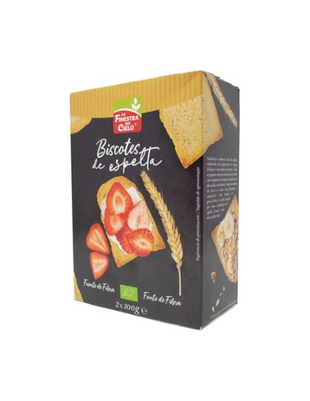 Biscotes de Espelta 200 g La Finestra sul Cielo