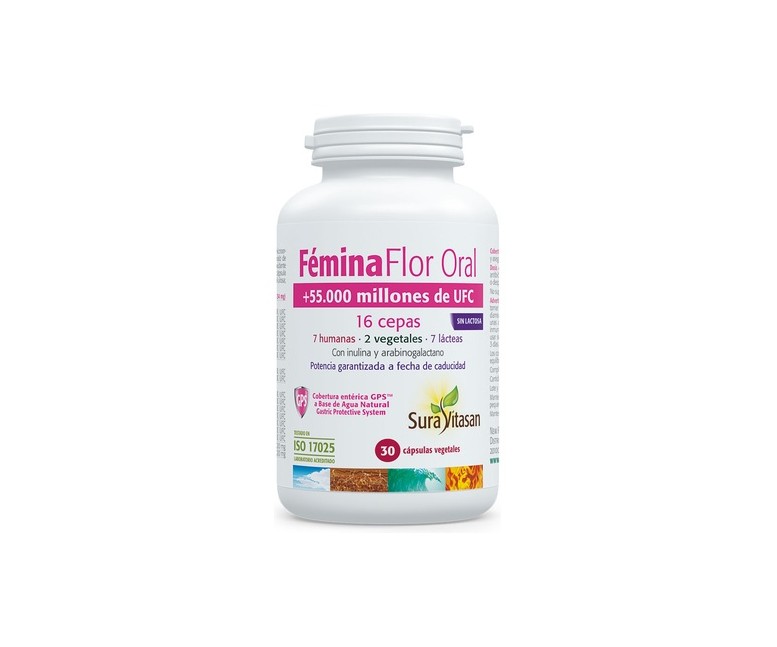 FéminaFlor Oral 30 cápsulas vegetales Sura Vitasan