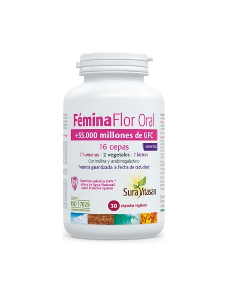 FéminaFlor Oral 30 cápsulas vegetales Sura Vitasan