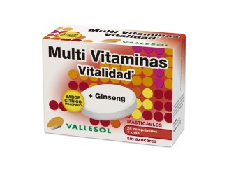 Multi Vitaminas Vitalidad + Ginseng
