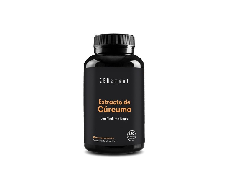 Extracto de Cúrcuma 120 cápsulas Zenement