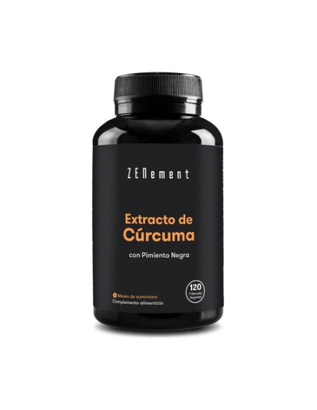 Extracto de Cúrcuma 120 cápsulas Zenement