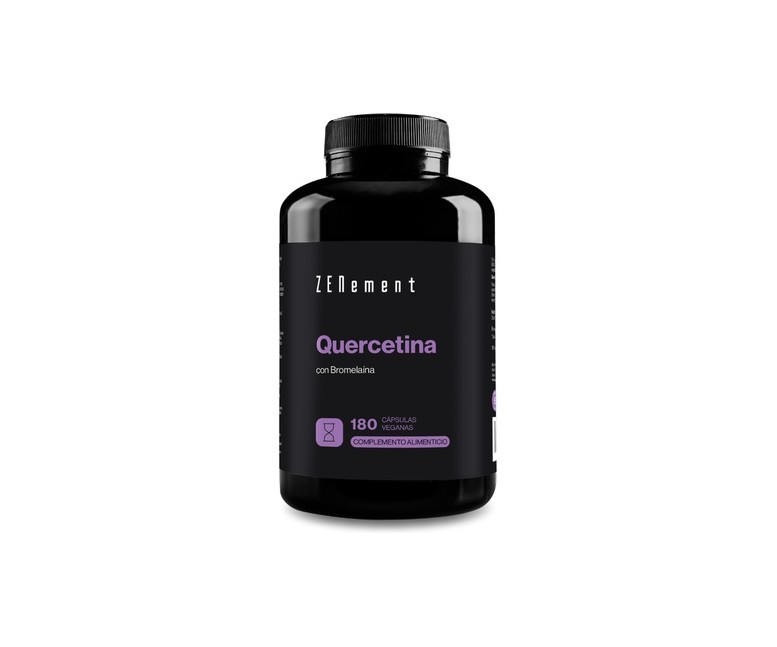 Quercetina con bromelaína 180 cápsulas Zenement