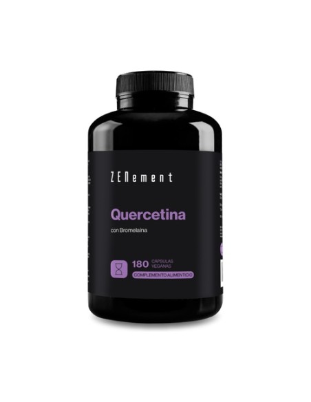 Quercetina con bromelaína 180 cápsulas Zenement