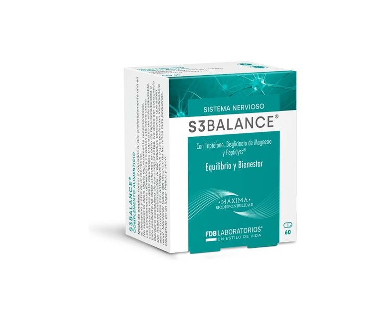 S3 Balance 60 cápsulas FDB LABORATORIOS