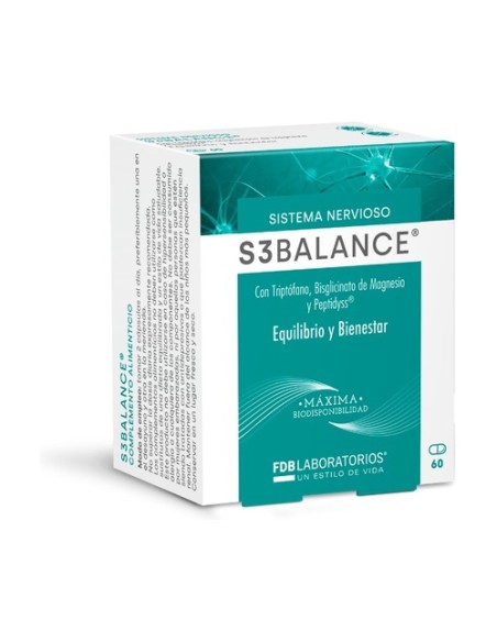 S3 Balance 60 cápsulas FDB LABORATORIOS
