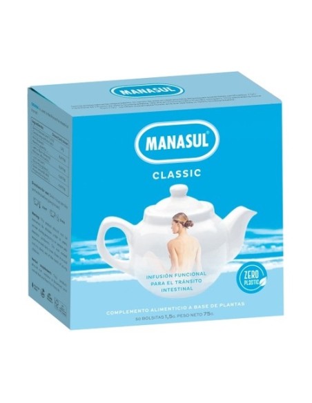 Té manasul 50 bolsitas infusoras de 1.5g MANASUL
