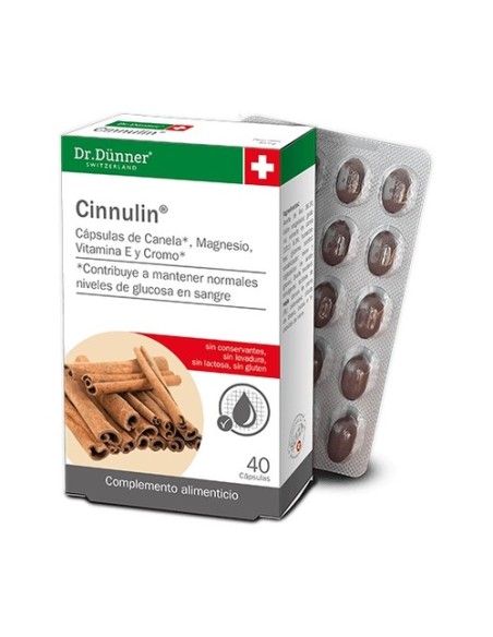Cinnulin 40 cápsulas Dr. Dünner