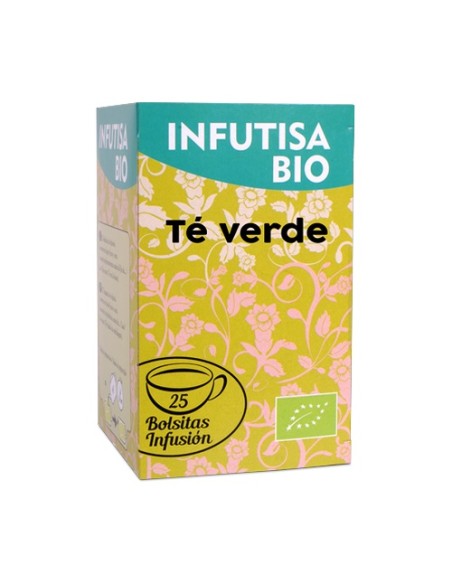 Té verde bio 25 bolsitas infusoras Infutisa