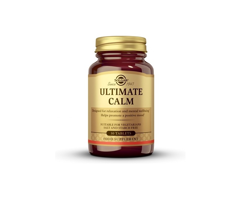 Ultimate calma 30 comprimidos Solgar