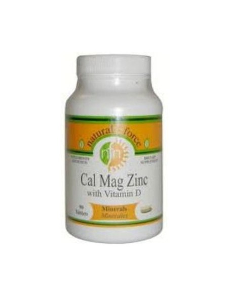 Cal Mag Zinc 90 comprimidos Nutri-Force