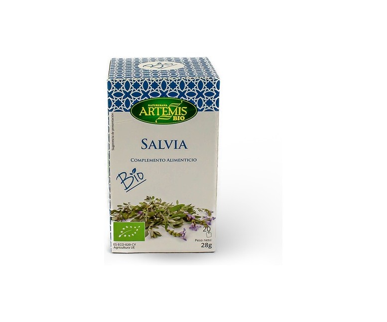 Salvia Infusión 20 bolsitas infusoras Artemis
