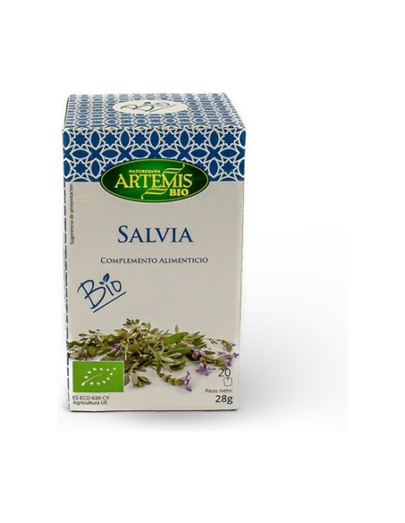 Salvia Infusión 20 bolsitas infusoras Artemis