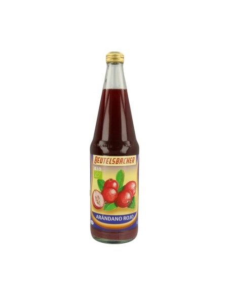 Zumo Arándano Rojo Eco 700 ml (Arándanos) Beutelsbacher