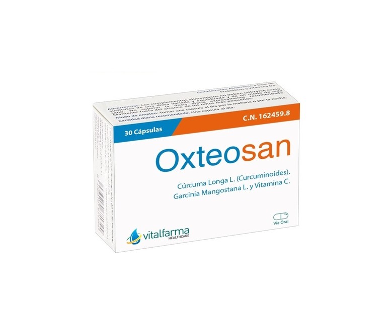 Oxteosan músculos y articulaciones 30 cápsulas Vitalfarma