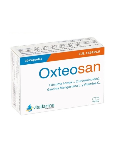 Oxteosan músculos y articulaciones 30 cápsulas Vitalfarma