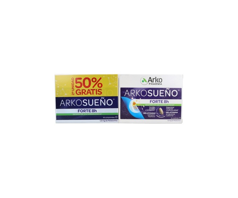 Duplo Arkosueño Forte 8H 2x30 comprimidos Arkopharma