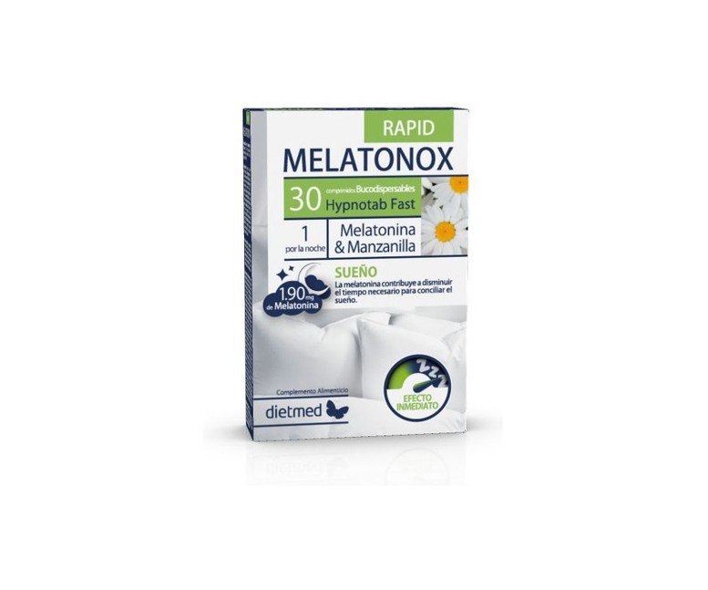Melatonox rapid sueño 30 comprimidos Dietmed