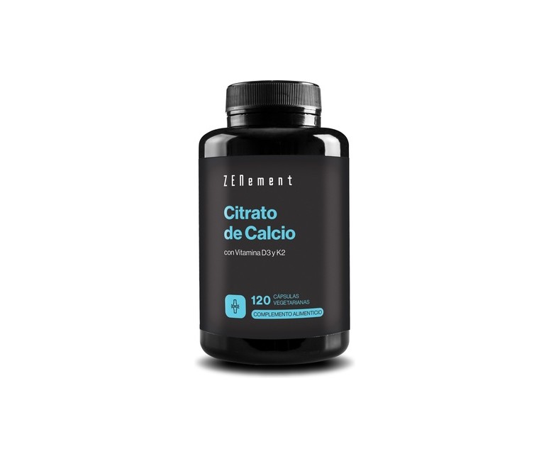 Citrato de Calcio con Vitamina D3 120 cápsulas Zenement