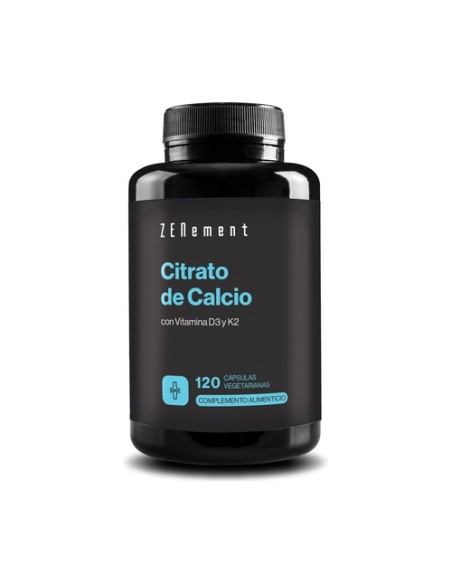 Citrato de Calcio con Vitamina D3 120 cápsulas Zenement