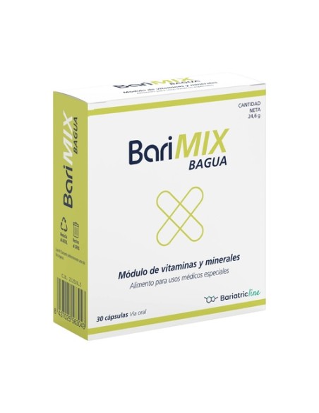 Barimix bagua vitaminas y minerales 30 cápsulas Bariatricline