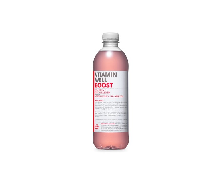 Bebida deportiva Boost arándano y frambuesa 500 ml (Arándanos - Frambuesa) Vitamin Well