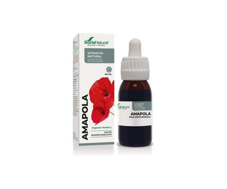Extracto de Amapola 50 ml Soria Natural