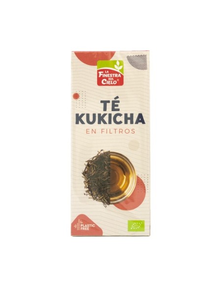 Té Kukicha en Filtros 25 bolsitas infusoras La Finestra sul Cielo