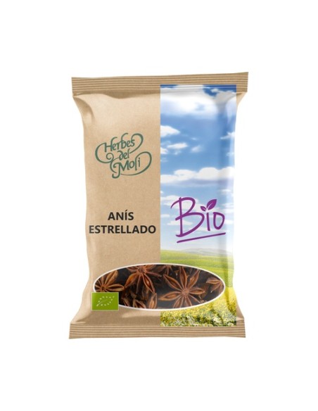 Anís estrellado semillas Eco 60 g Herbes del Molí