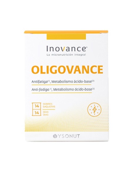 Oligovance metabolismo energético 14 sobres de 7.2g (Cítricos) Inovance