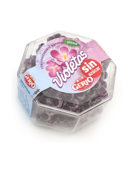 Caramelo de violetas sin azúcar 100 g Gerio