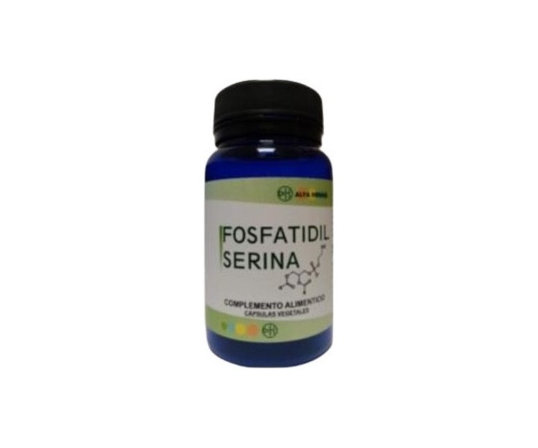 Fosfatidilserina apoyo a la memoria 60 cápsulas vegetales de 250mg Alfa Herbal