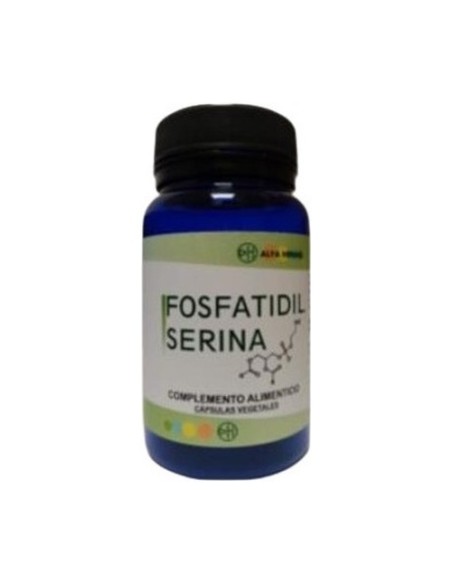 Fosfatidilserina apoyo a la memoria 60 cápsulas vegetales de 250mg Alfa Herbal