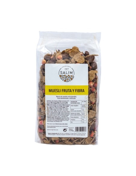 Muesli Fruta y Fibra 250 g Int-Salim