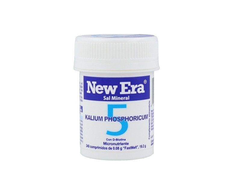 Schüssler 5 Kalium Phosphoricum 240 comprimidos sublinguales New Era