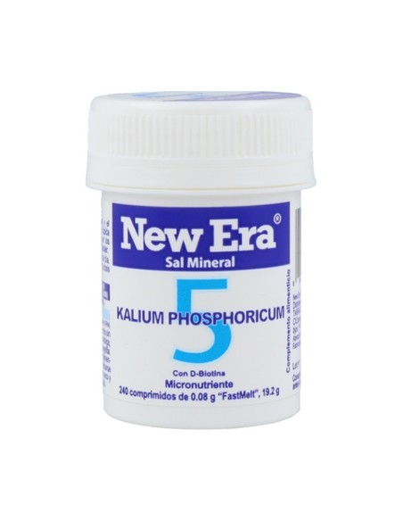 Schüssler 5 Kalium Phosphoricum 240 comprimidos sublinguales New Era