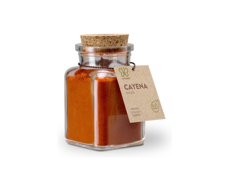 Cayena-Chili molida Eco 75 g de polvo NATURCID