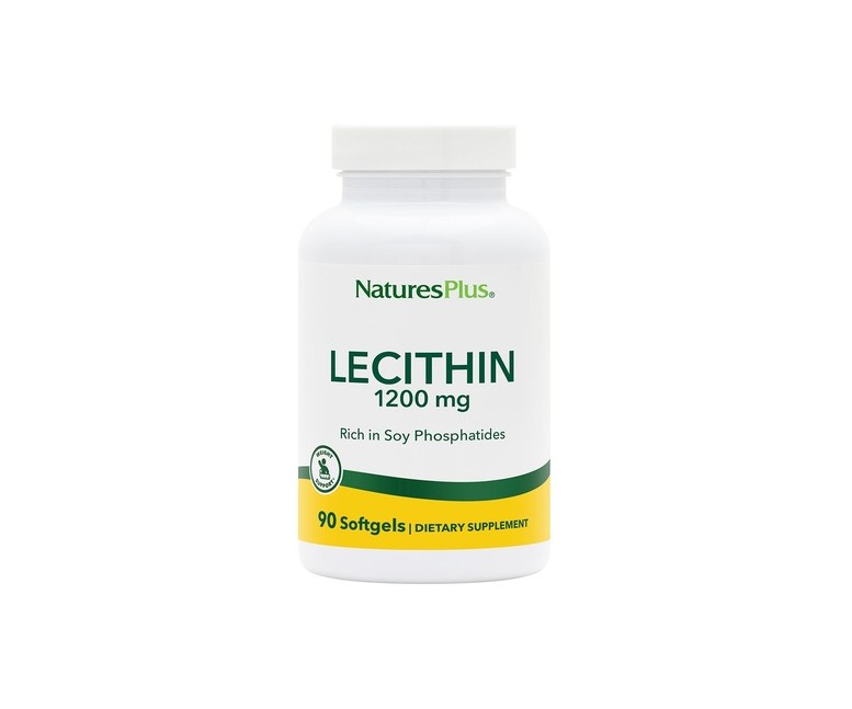 Lecitina de Soja 90 perlas de 1200mg Natures Plus
