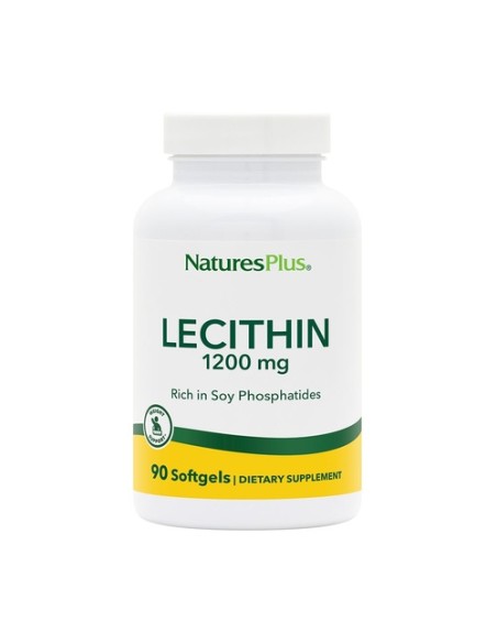 Lecitina de Soja 90 perlas de 1200mg Natures Plus