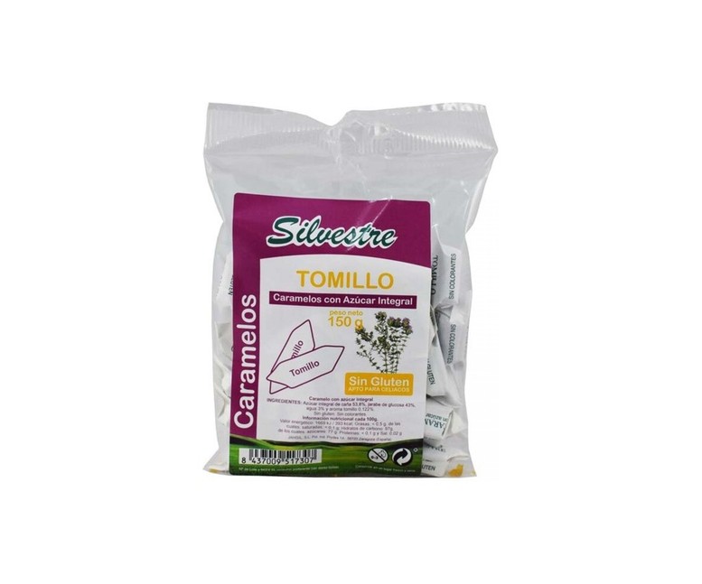 Tomillo caramelos 150 g Silvestre