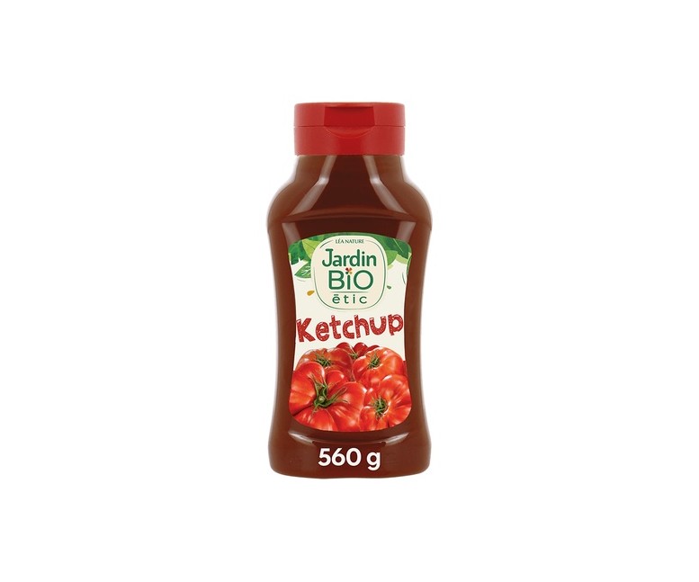 Ketchup 560 g (Tomate) Jardin Bio