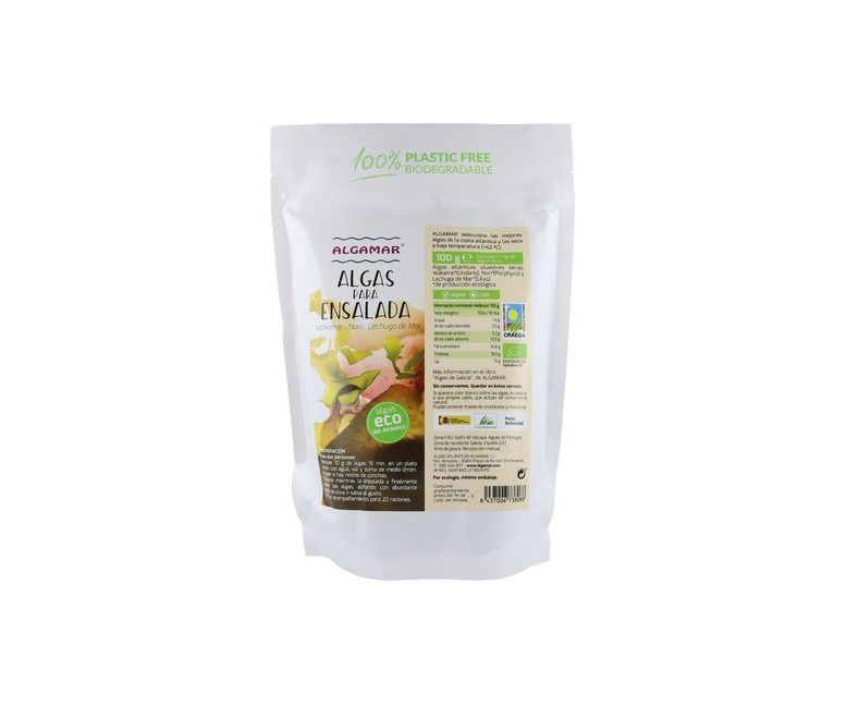 Algas Para Ensalada 100 g Algamar