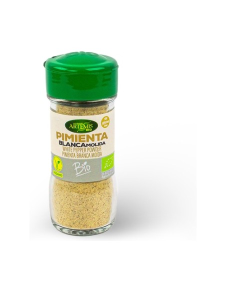 Pimienta blanca molida Bio 38 g Artemis