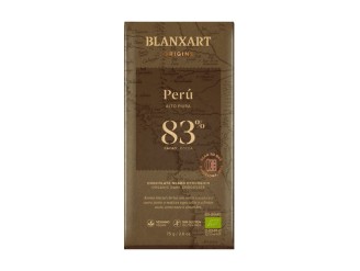Chocolate negro 83% Perú Eco