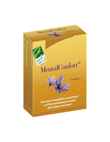 Mentalconfort equilibrio emocional 30 cápsulas 100% Natural