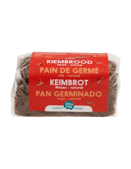 Pan de trigo germinado 400 g Terrasana