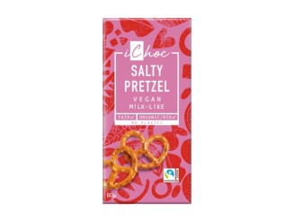 Salty pretzel - Chocolate vegano con crujientes trocitos...