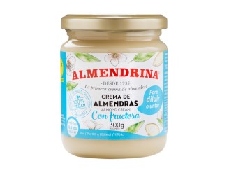 Crema de almendras con fructosa